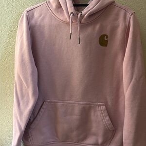 Carhartt Light Pink Hoodie with Logo